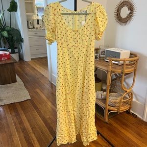 Faithful the Label yellow dress
